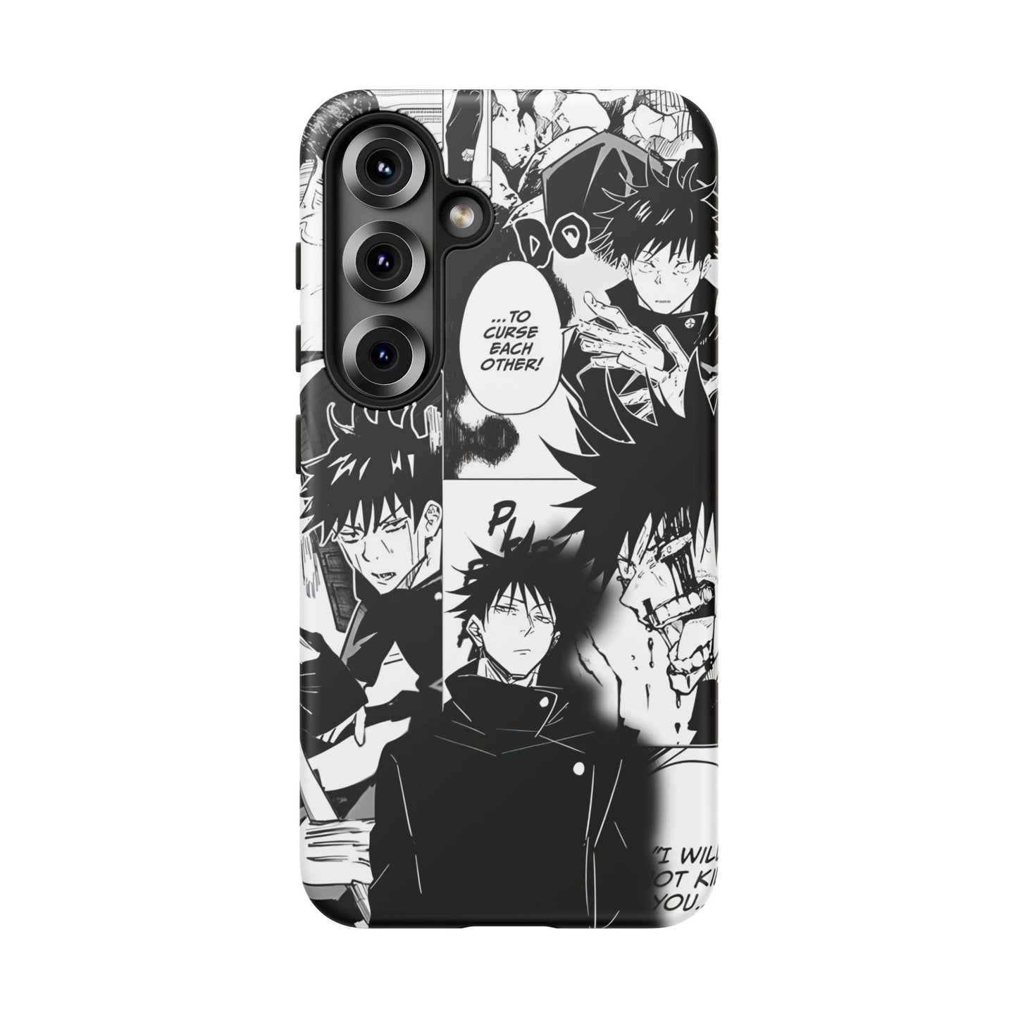 JJK Megumi Manga Style Phone Case
