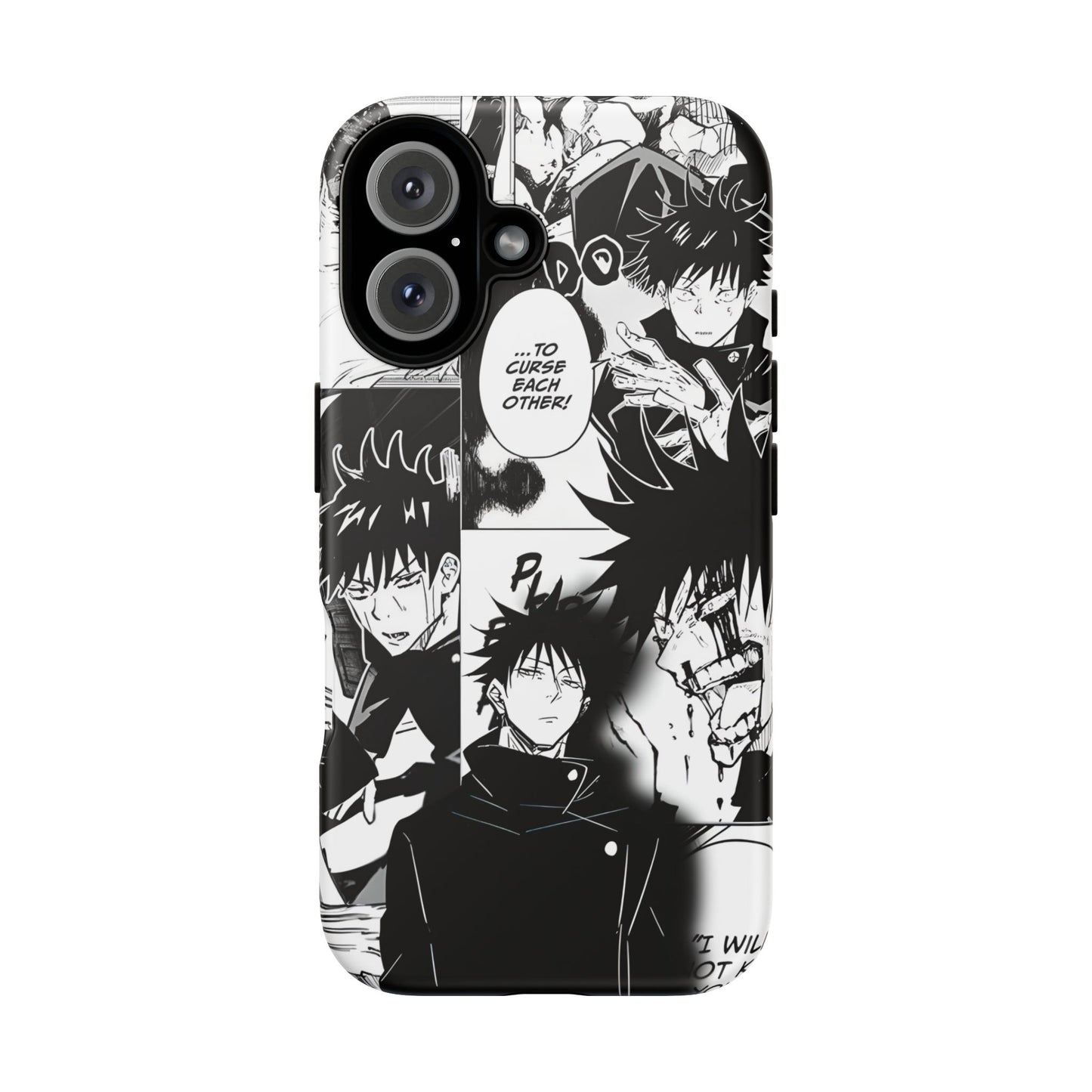 JJK Megumi Manga Style Phone Case