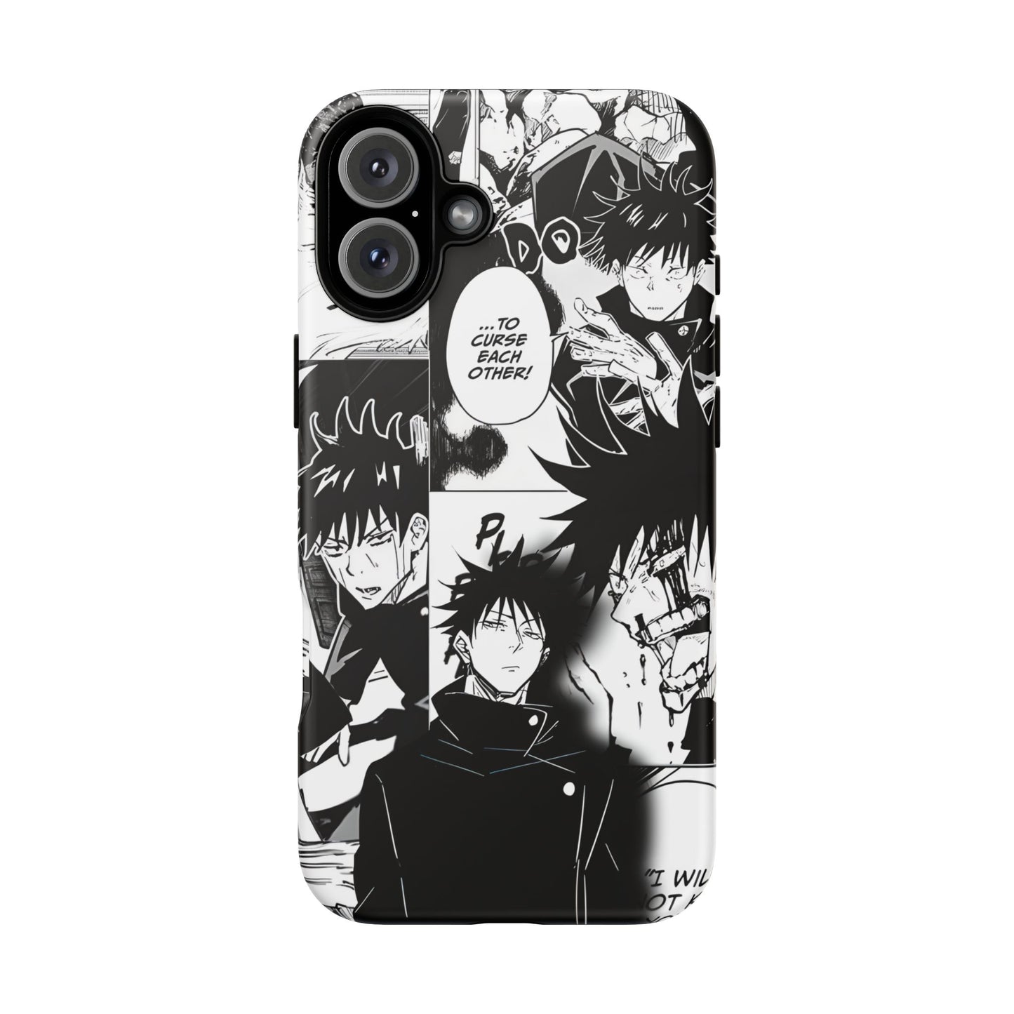 JJK Megumi Manga Style Phone Case