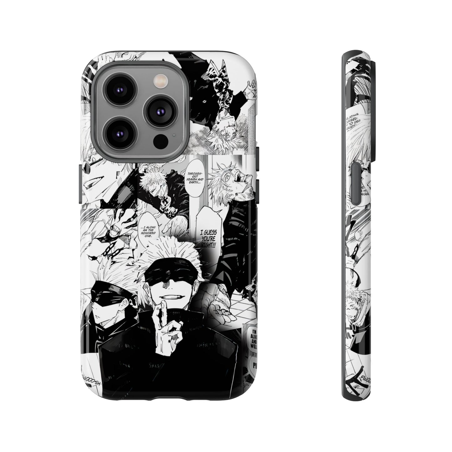 JJK Gojo Manga Style Phone Case