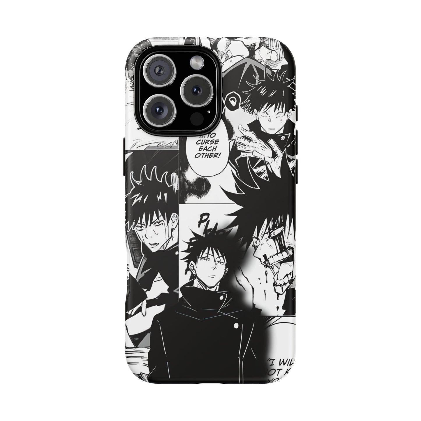 JJK Megumi Manga Style Phone Case