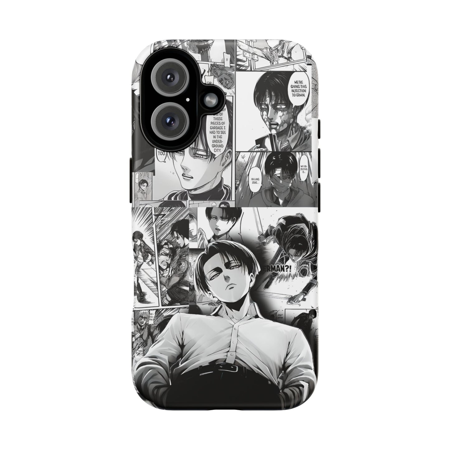 AOT Levi Ackermann Manga Style Phone Case