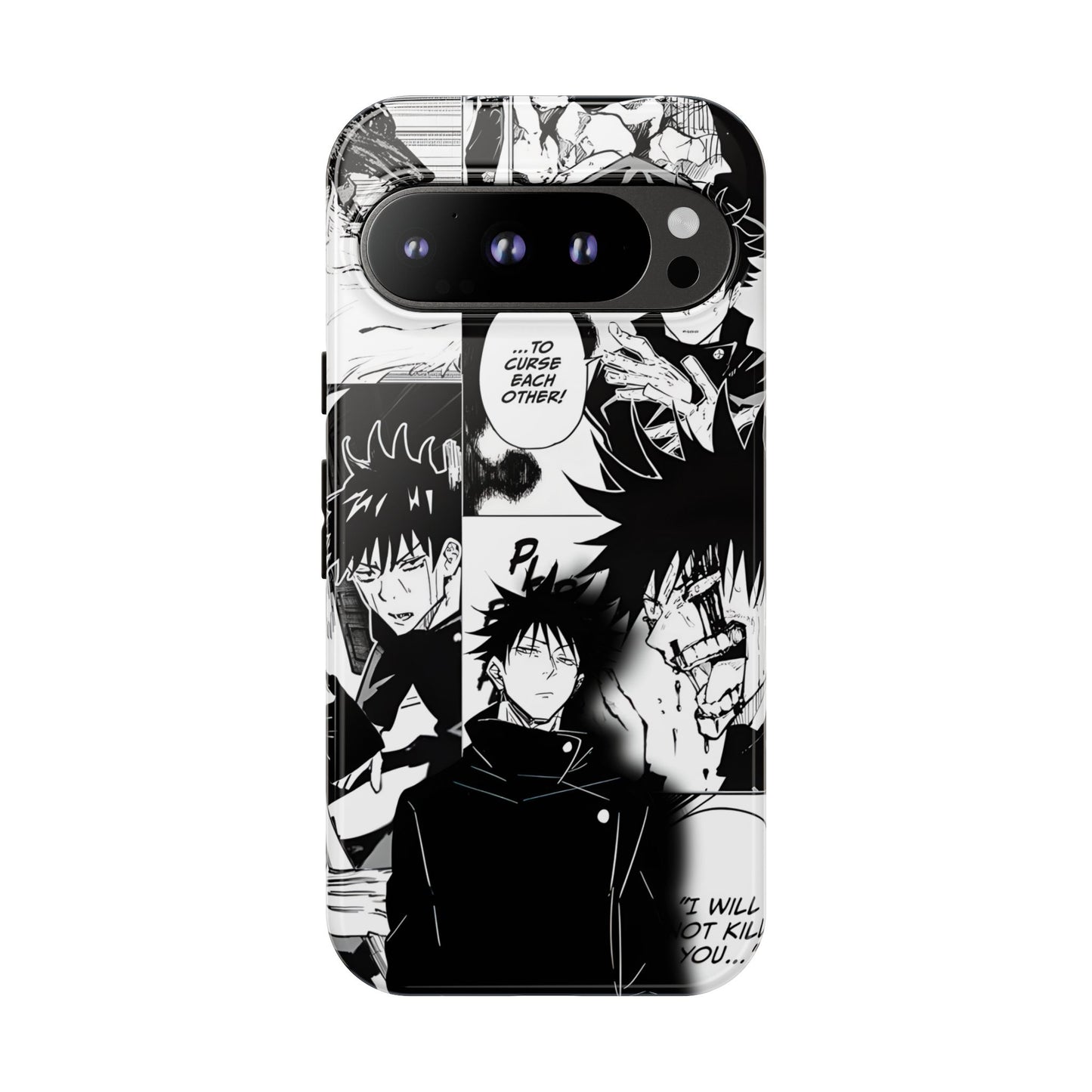 JJK Megumi Manga Style Phone Case