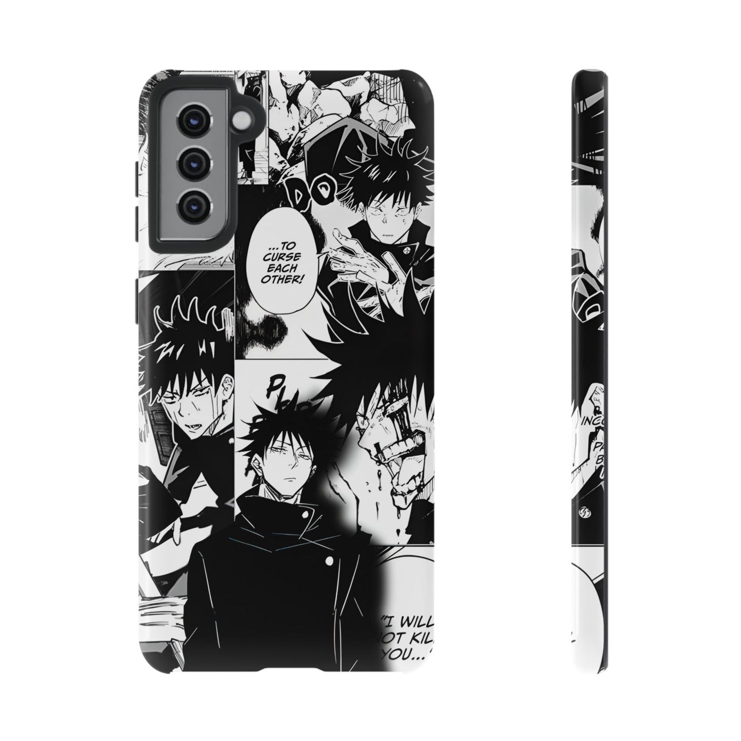 JJK Megumi Manga Style Phone Case
