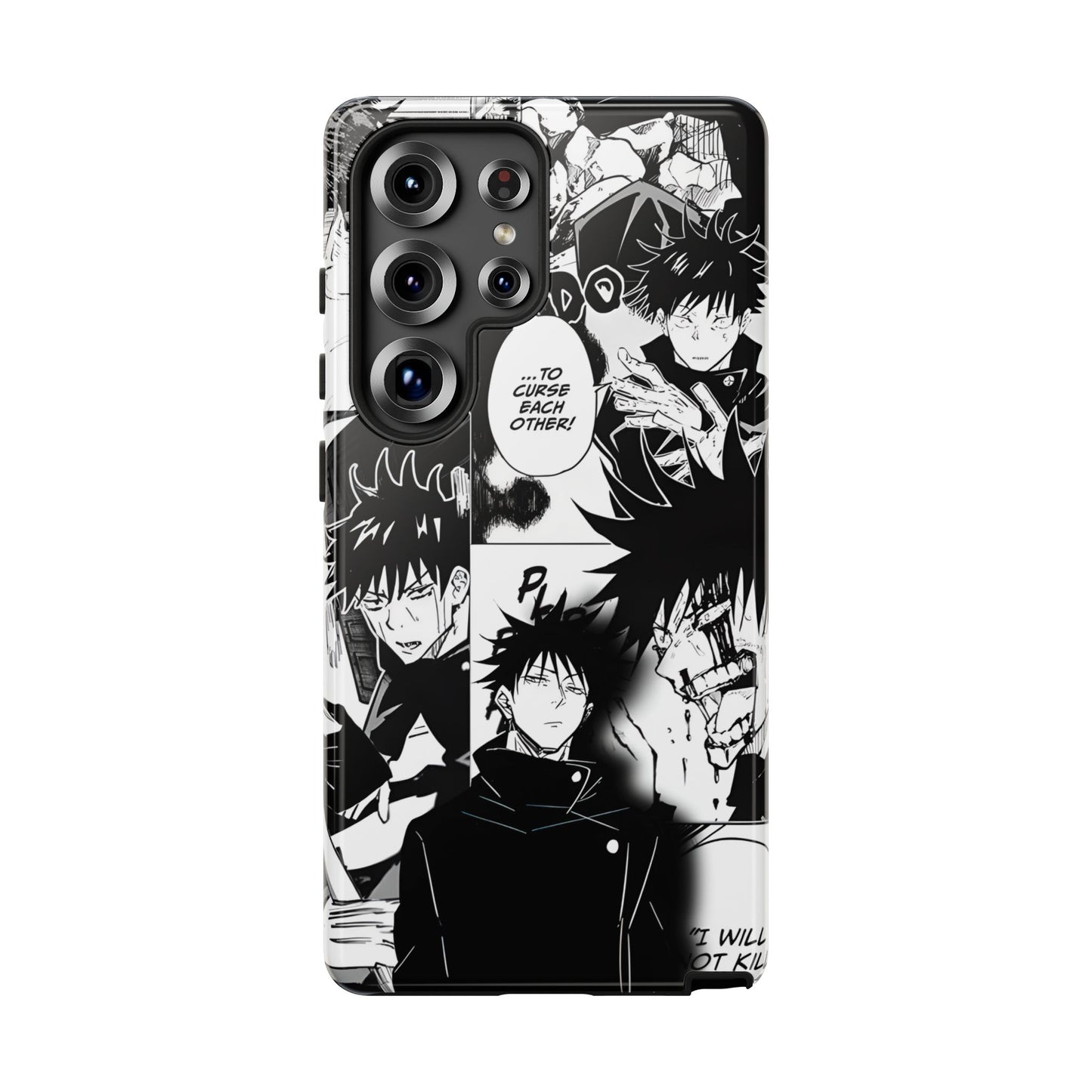 JJK Megumi Manga Style Phone Case
