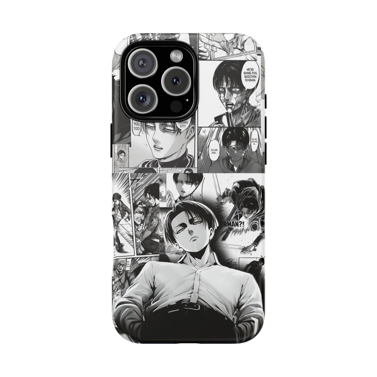 AOT Levi Ackermann Manga Style Phone Case