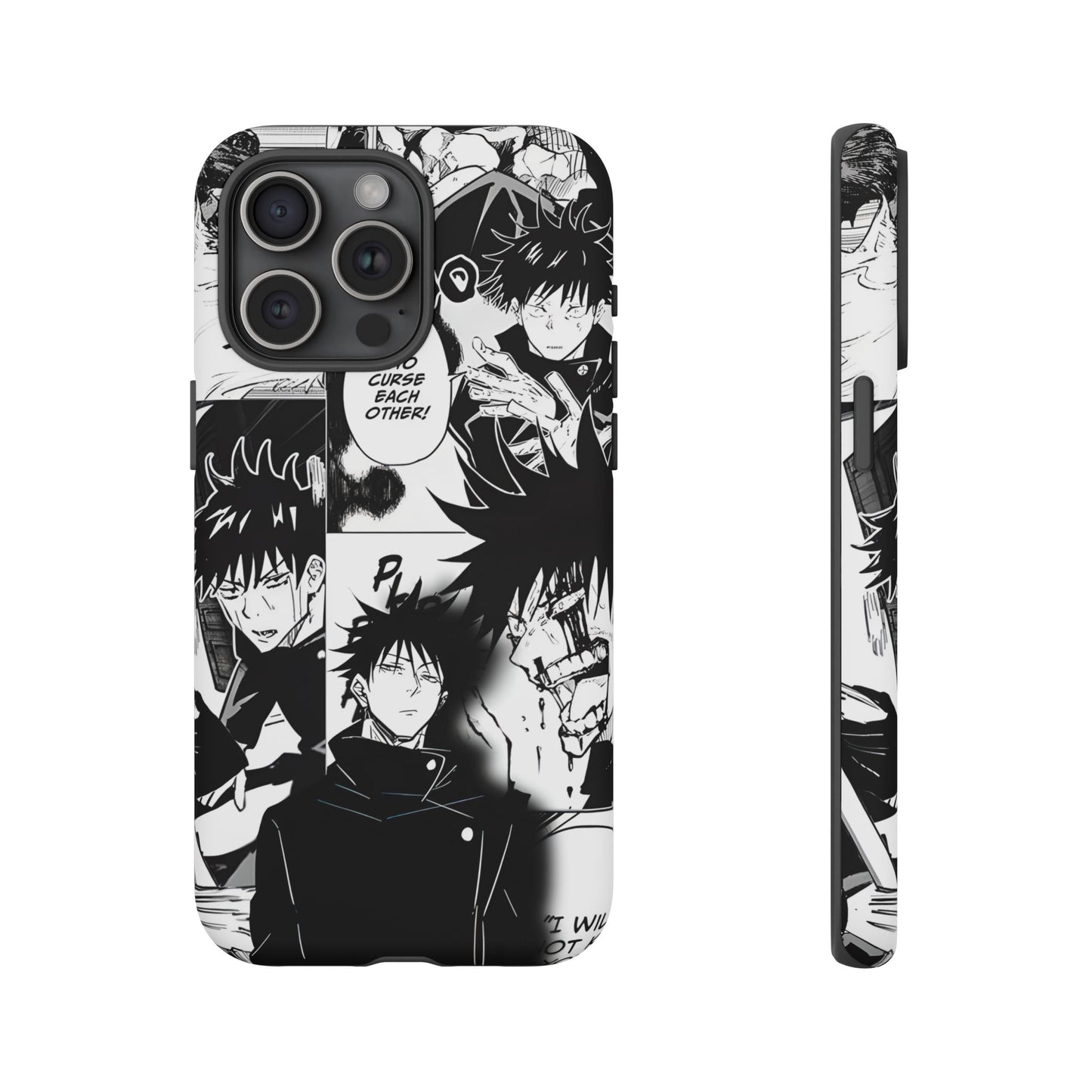 JJK Megumi Manga Style Phone Case
