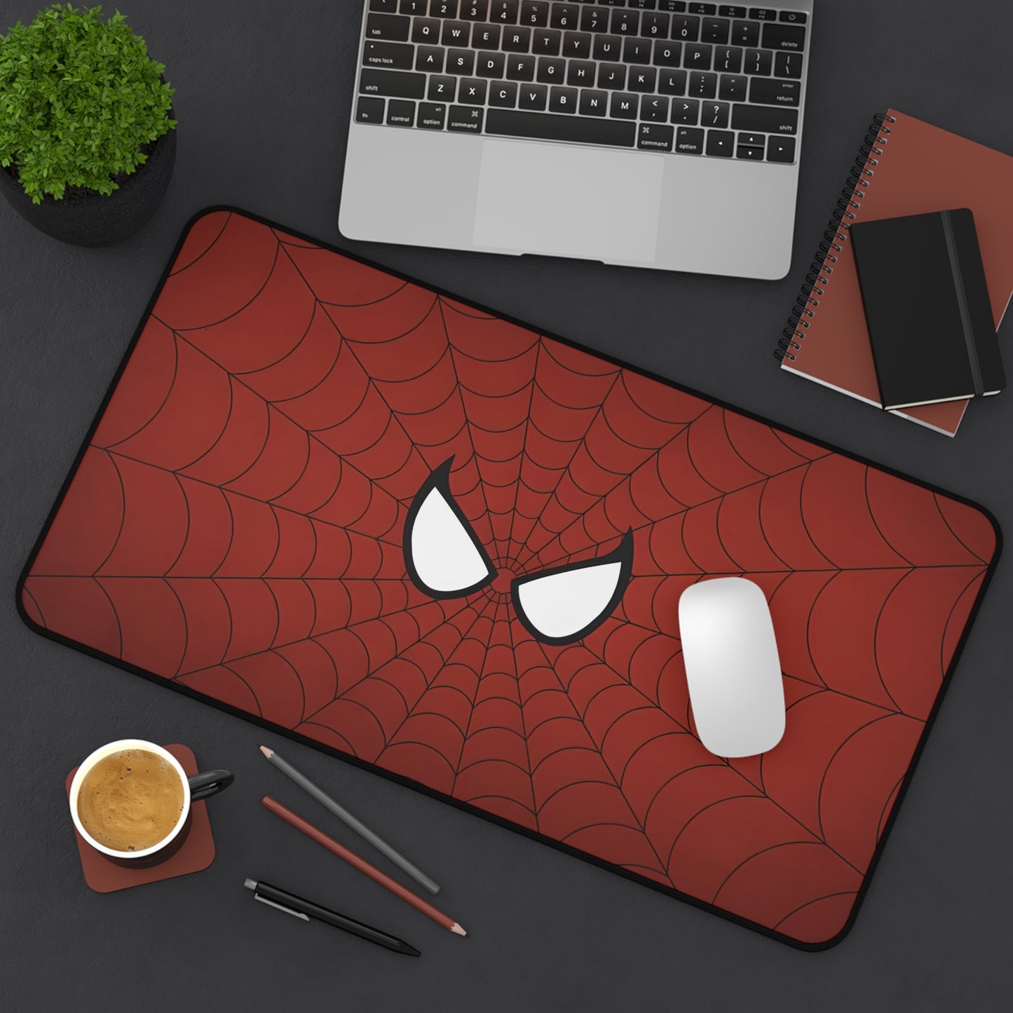 Eyes In The Web Mousepad