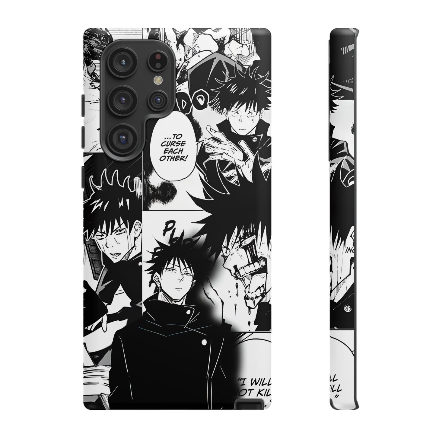JJK Megumi Manga Style Phone Case