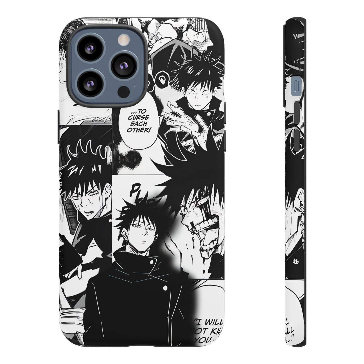 JJK Megumi Manga Style Phone Case