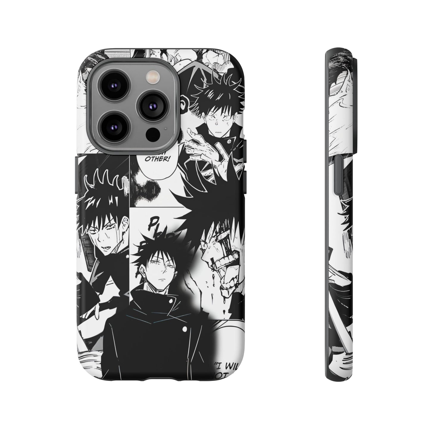 JJK Megumi Manga Style Phone Case