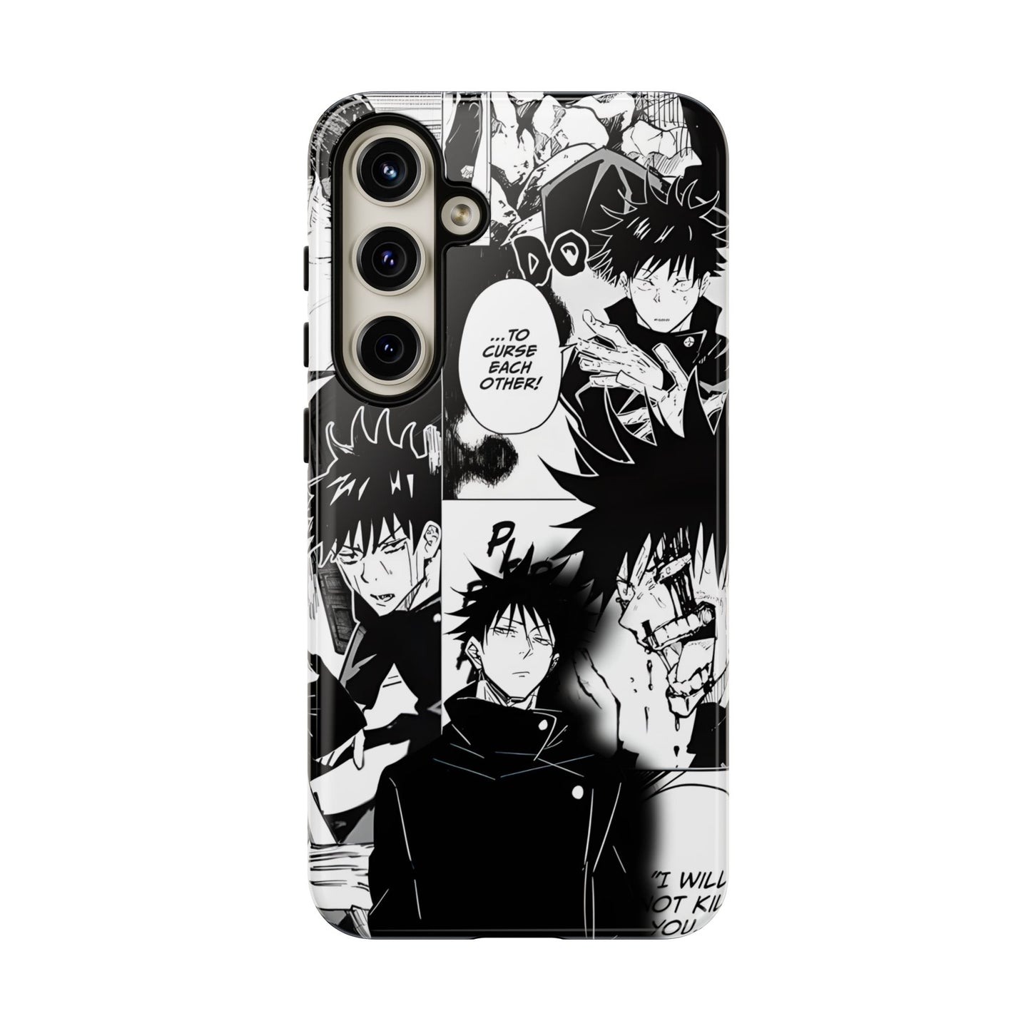 JJK Megumi Manga Style Phone Case