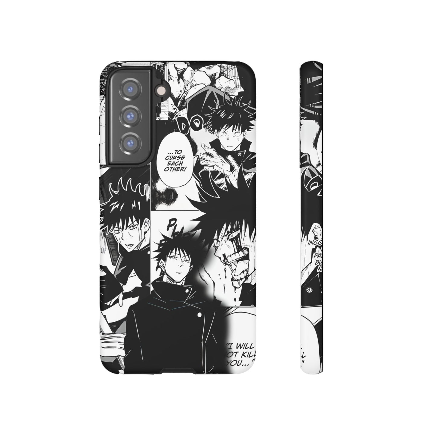 JJK Megumi Manga Style Phone Case