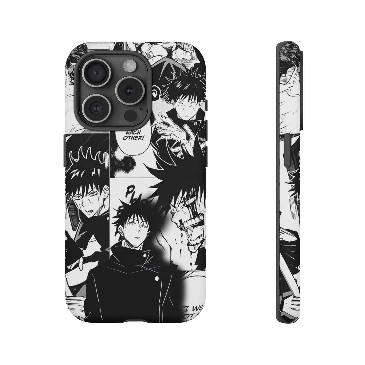 JJK Megumi Manga Style Phone Case