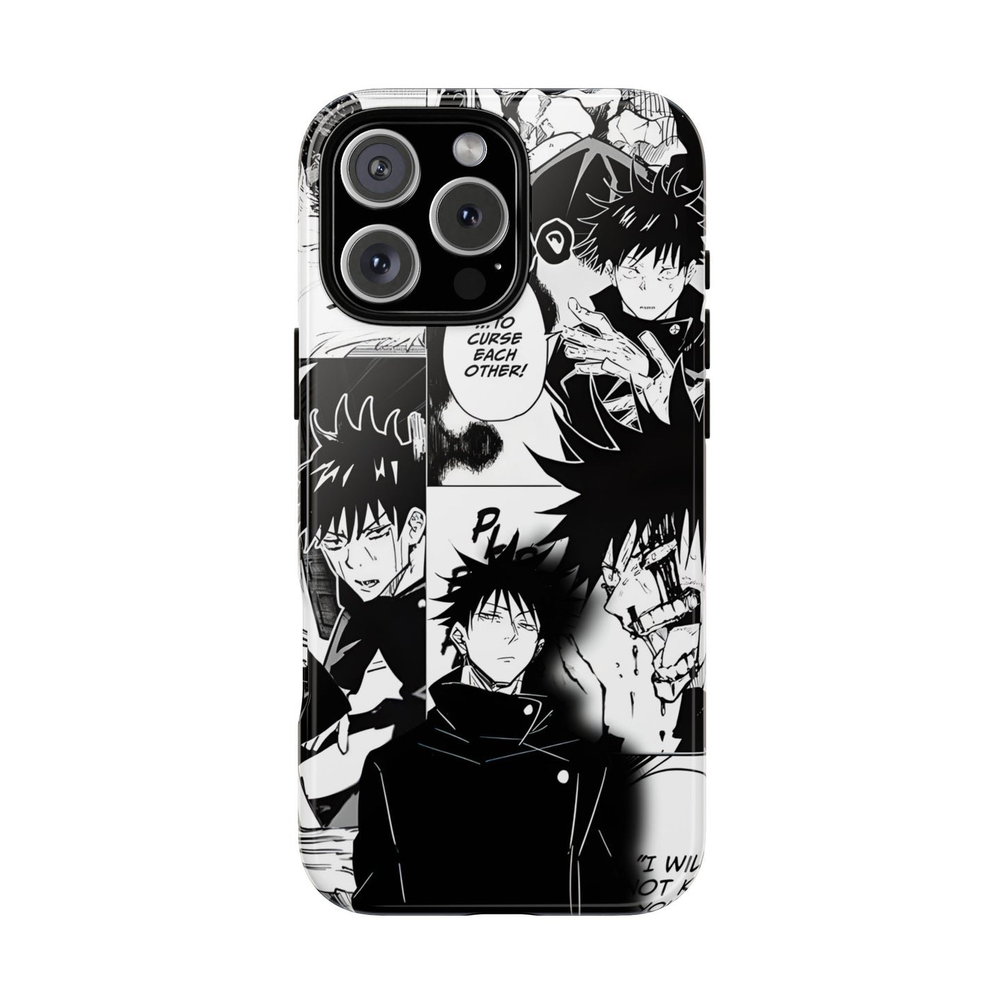JJK Megumi Manga Style Phone Case