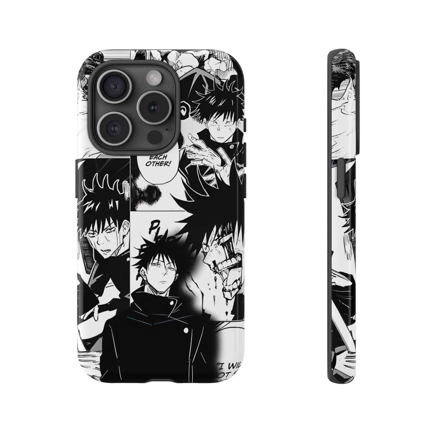 JJK Megumi Manga Style Phone Case