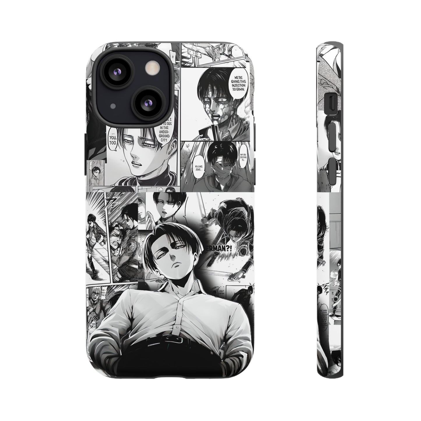 AOT Levi Ackermann Manga Style Phone Case