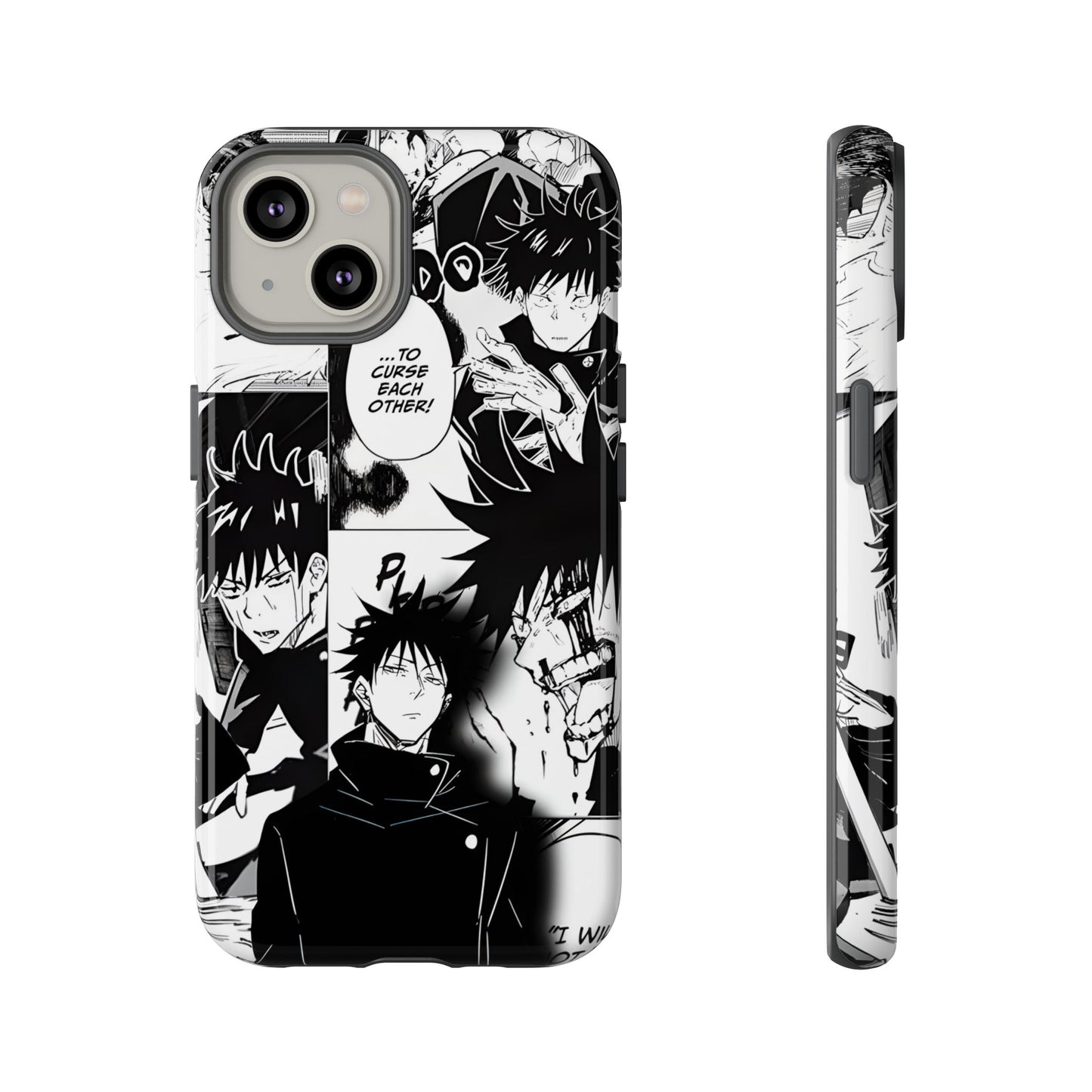 JJK Megumi Manga Style Phone Case