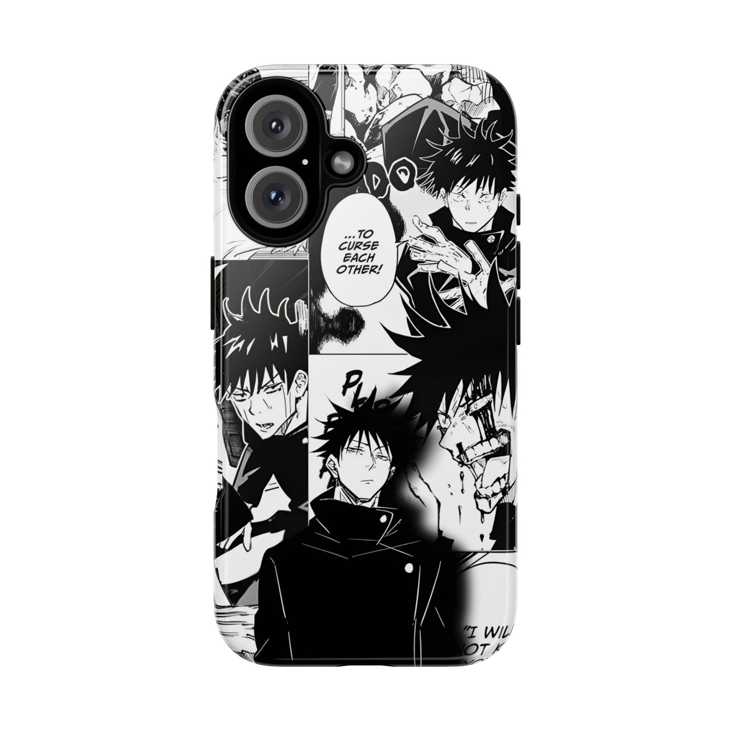JJK Megumi Manga Style Phone Case