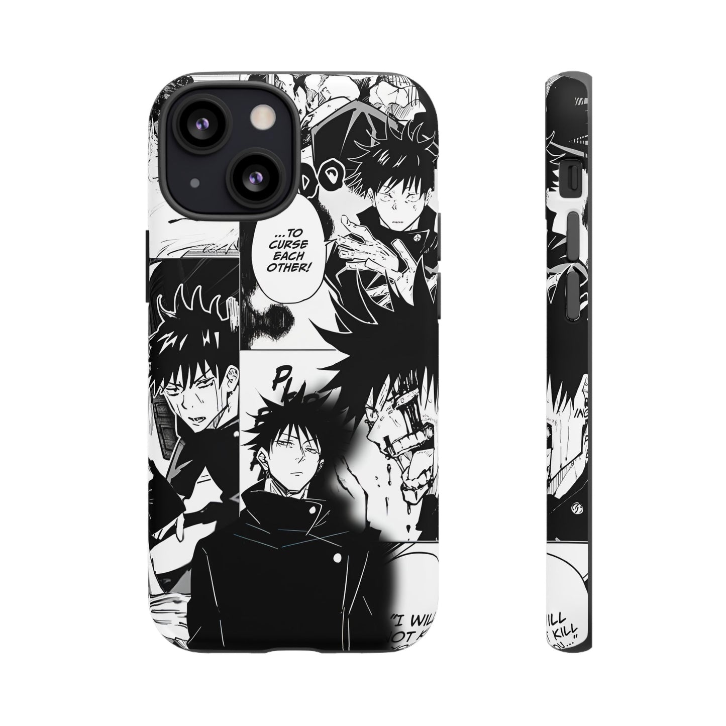 JJK Megumi Manga Style Phone Case