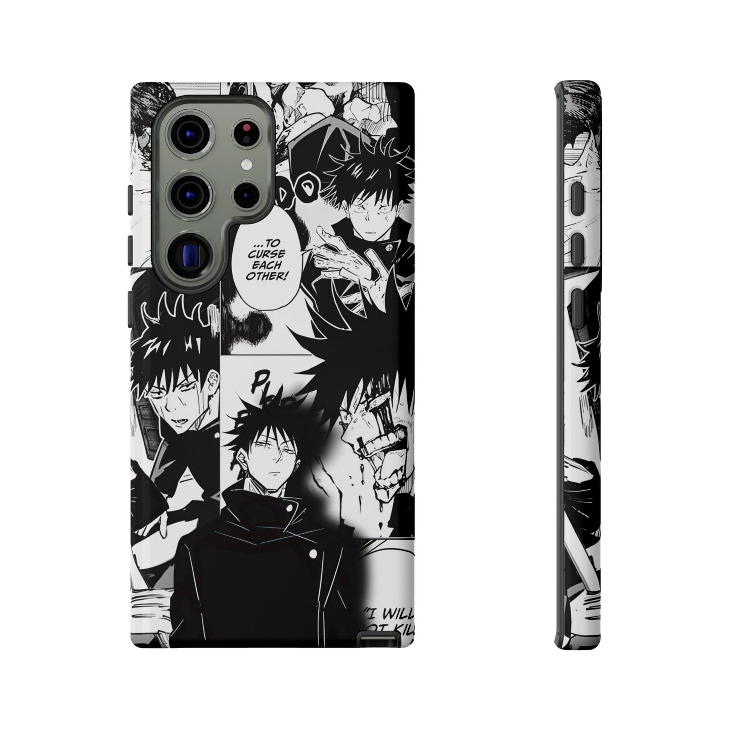 JJK Megumi Manga Style Phone Case