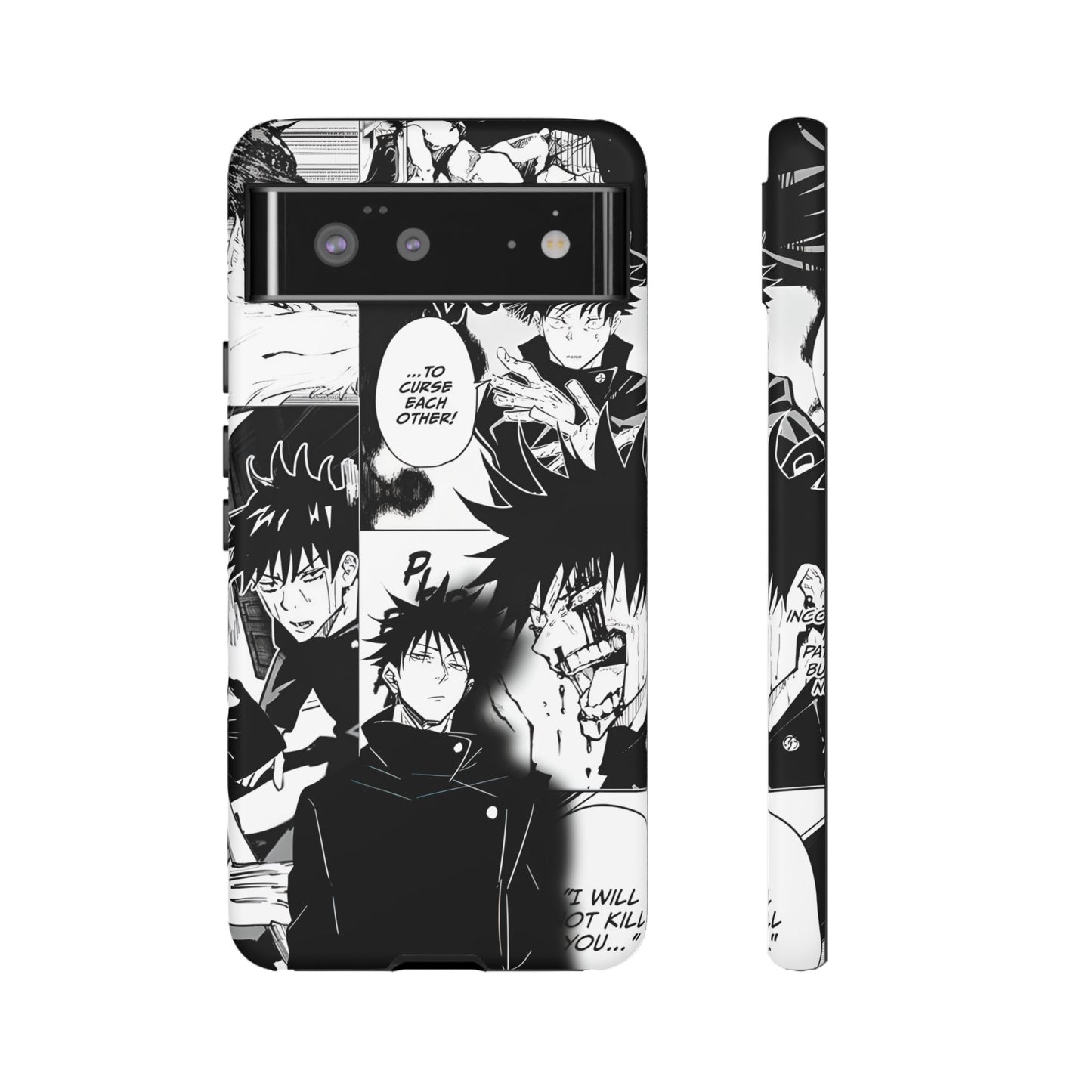 JJK Megumi Manga Style Phone Case