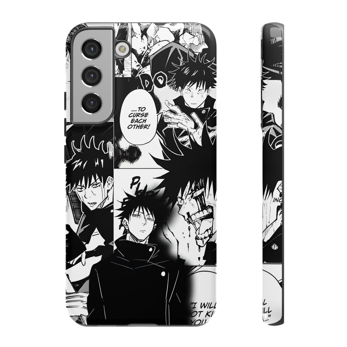 JJK Megumi Manga Style Phone Case