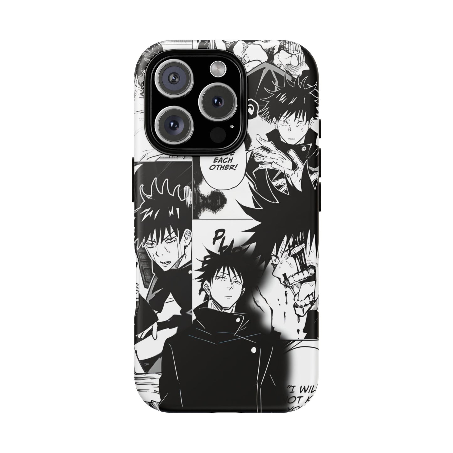 JJK Megumi Manga Style Phone Case