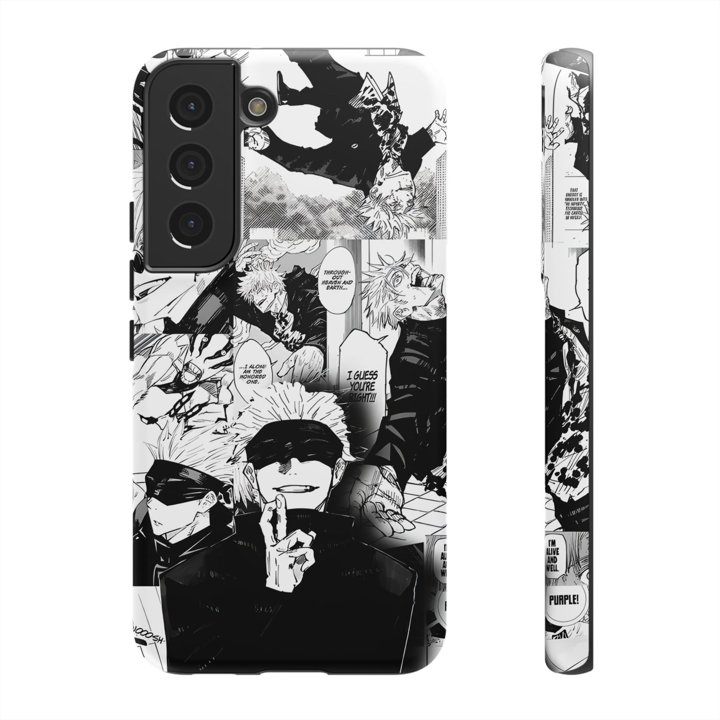JJK Gojo Manga Style Phone Case