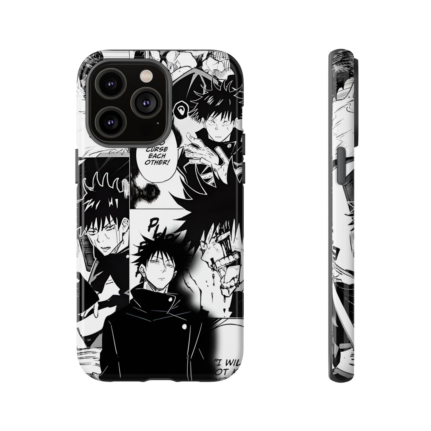 JJK Megumi Manga Style Phone Case