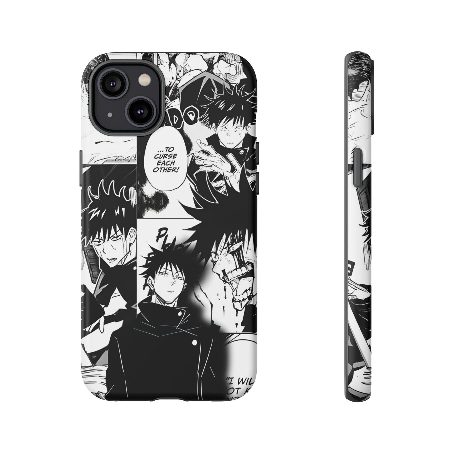 JJK Megumi Manga Style Phone Case