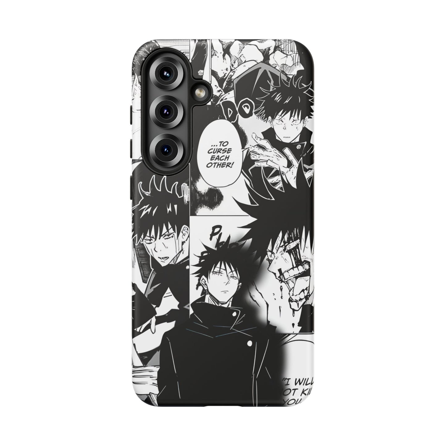 JJK Megumi Manga Style Phone Case