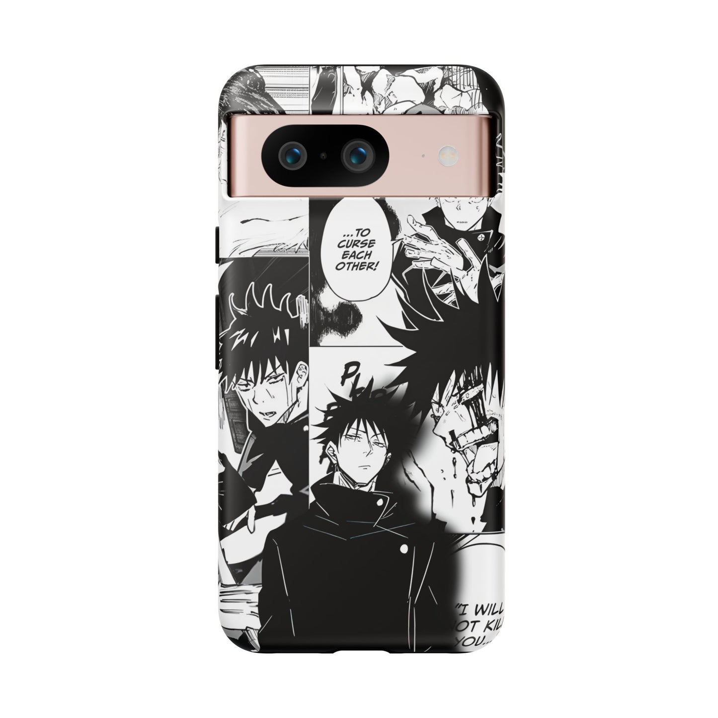 JJK Megumi Manga Style Phone Case