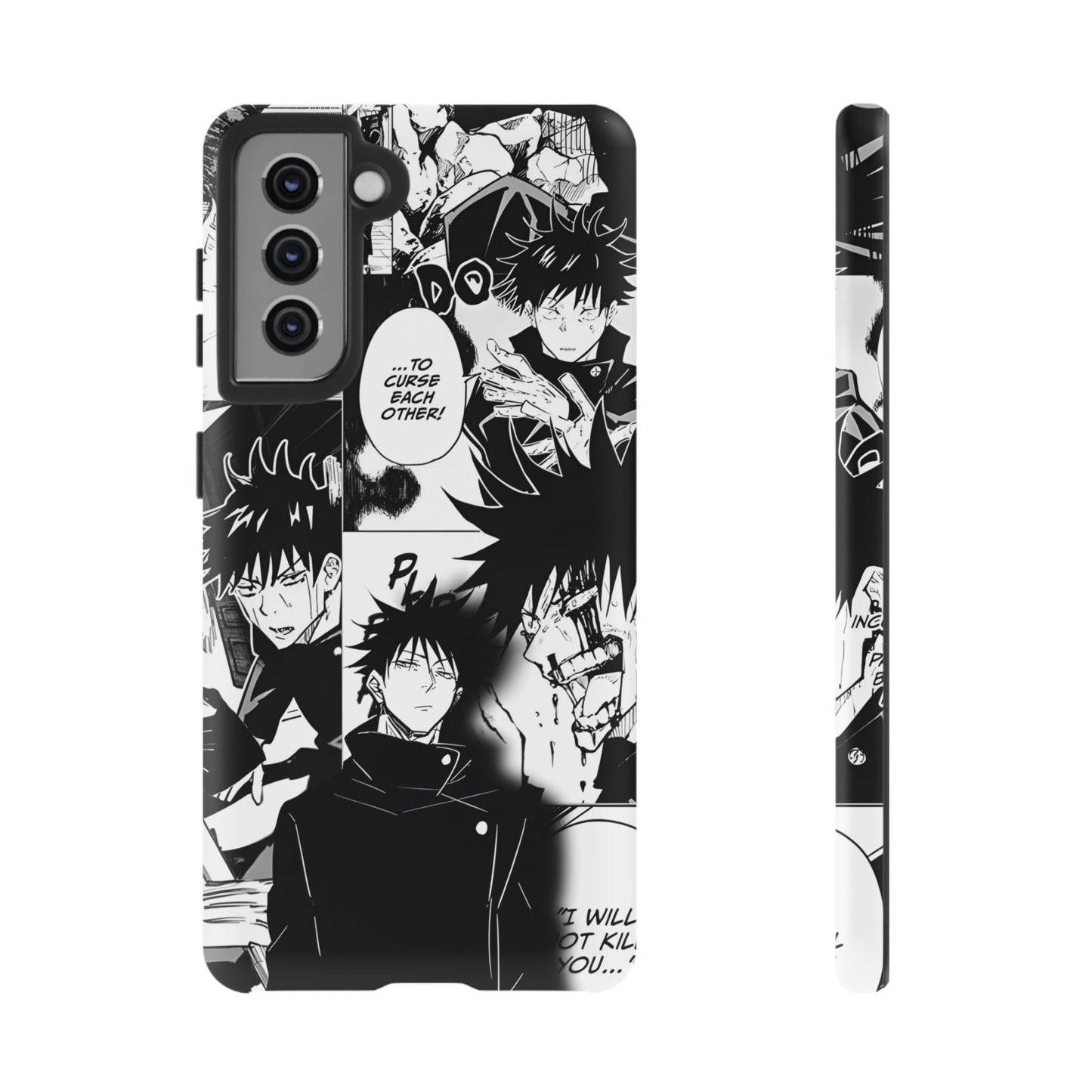 JJK Megumi Manga Style Phone Case