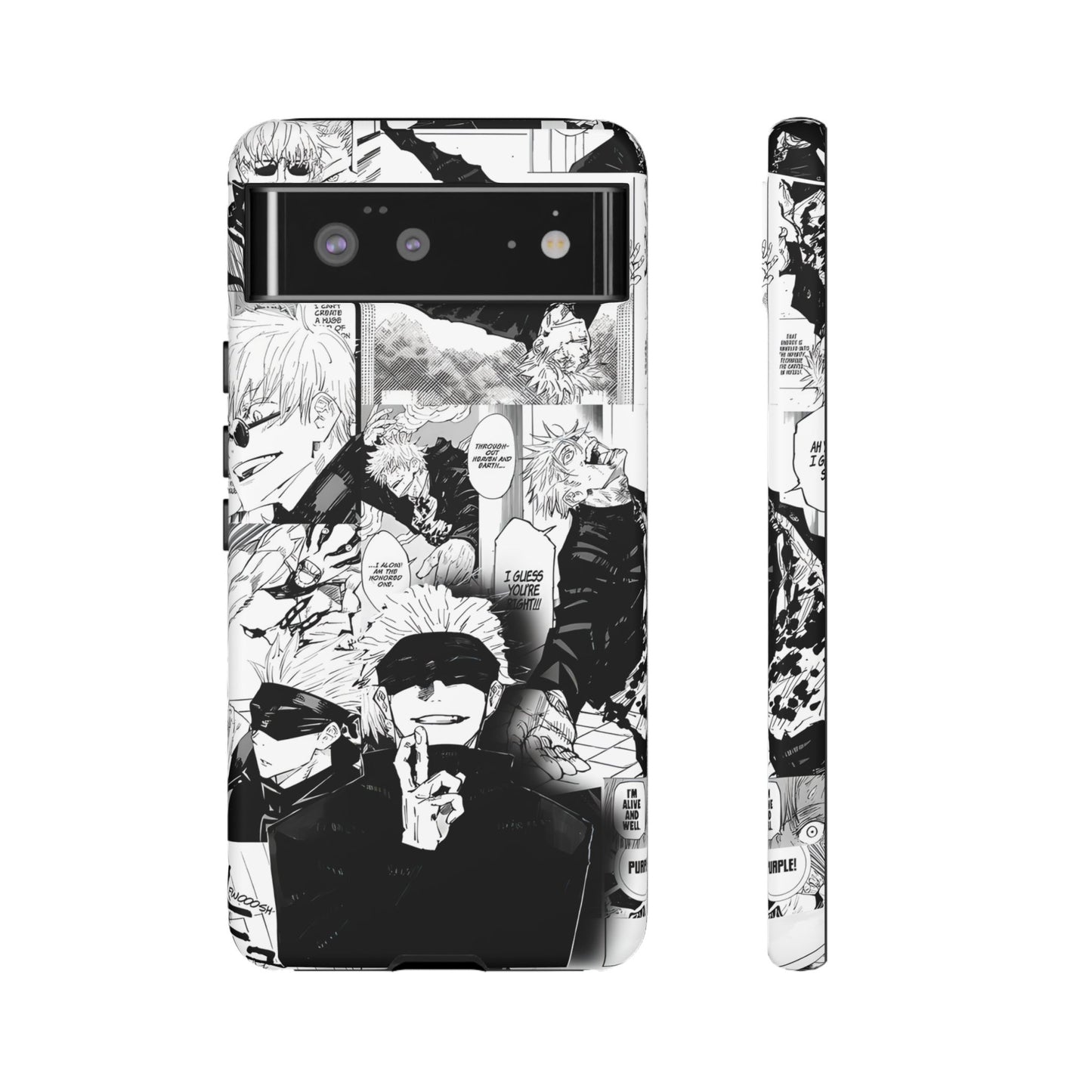 JJK Gojo Manga Style Phone Case
