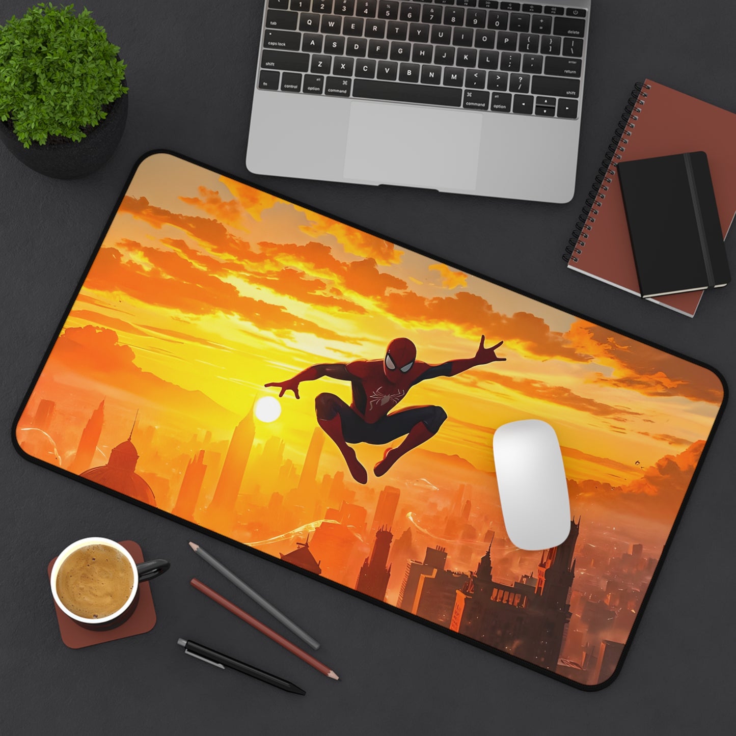 Spider-Man Sunset Mousepad