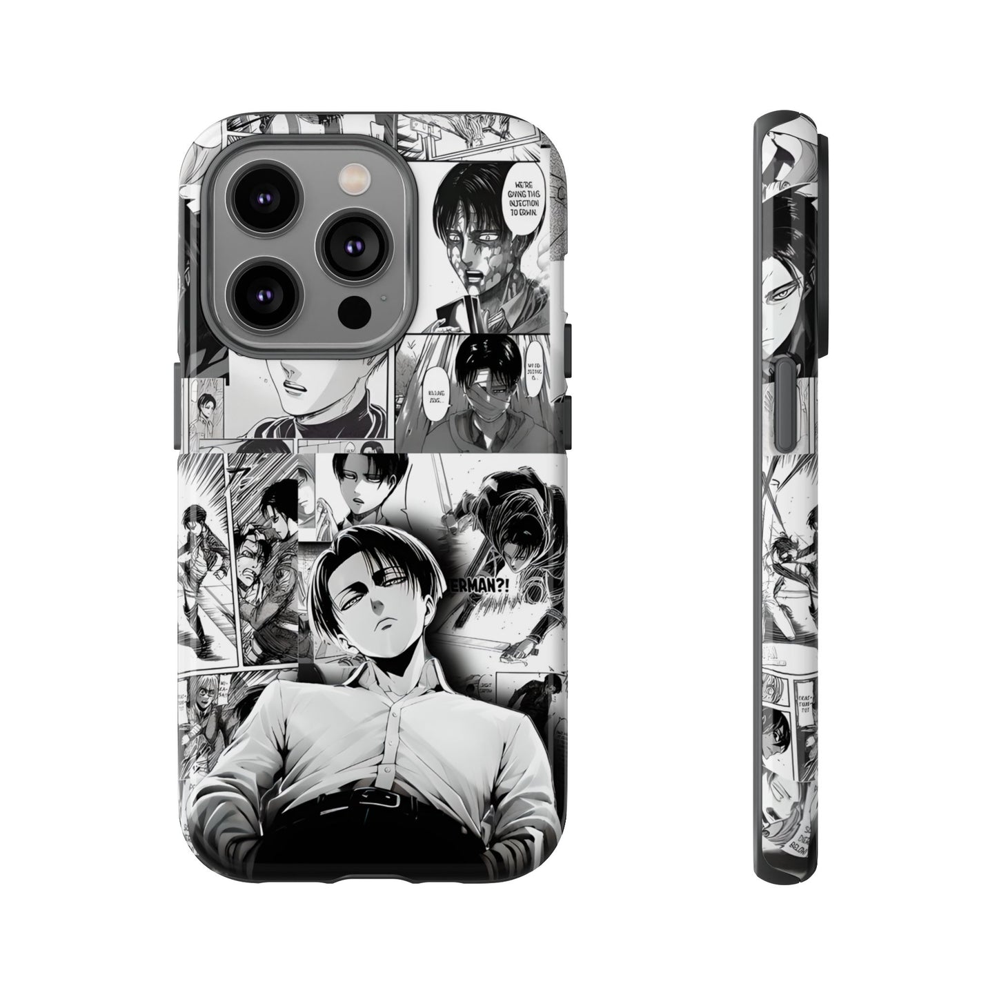 AOT Levi Ackermann Manga Style Phone Case