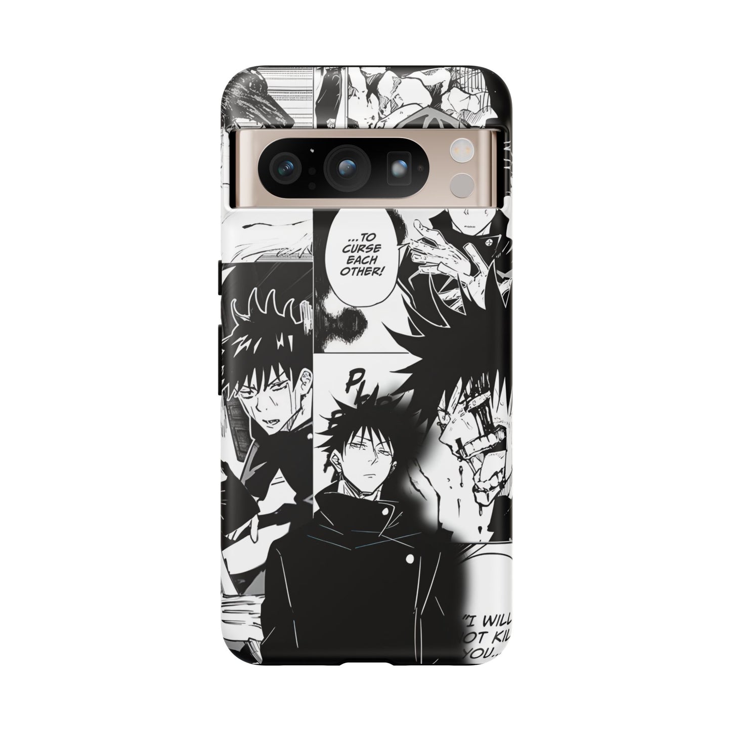 JJK Megumi Manga Style Phone Case