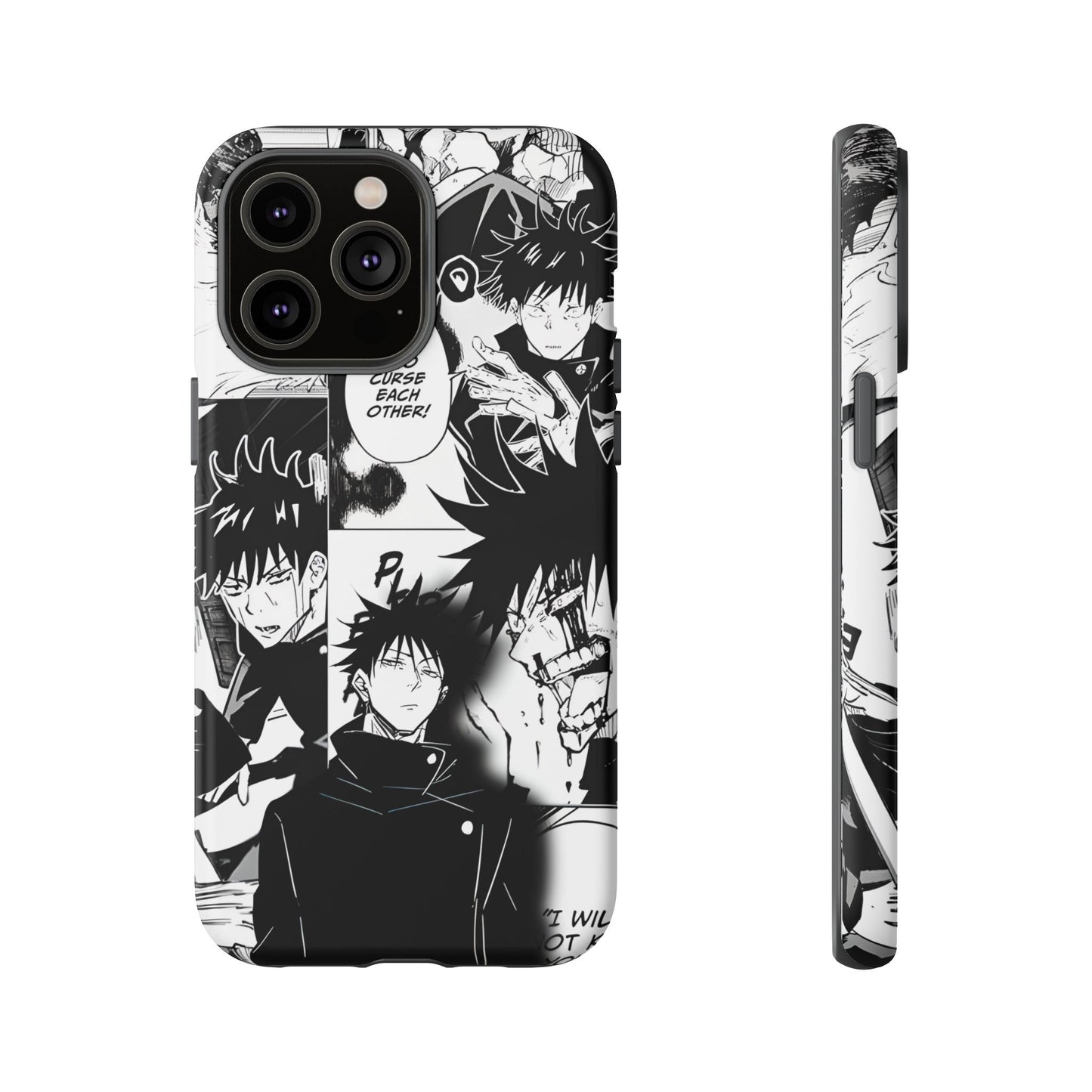 JJK Megumi Manga Style Phone Case