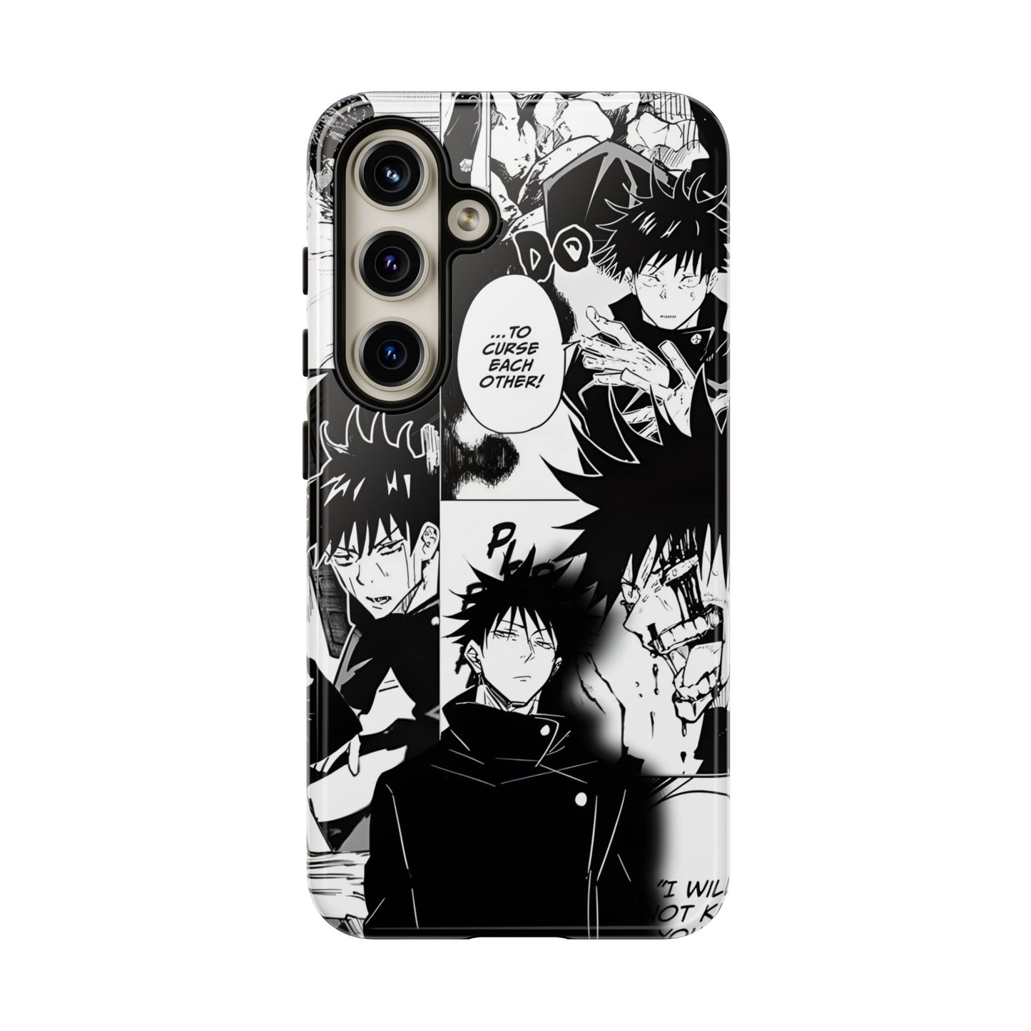 JJK Megumi Manga Style Phone Case
