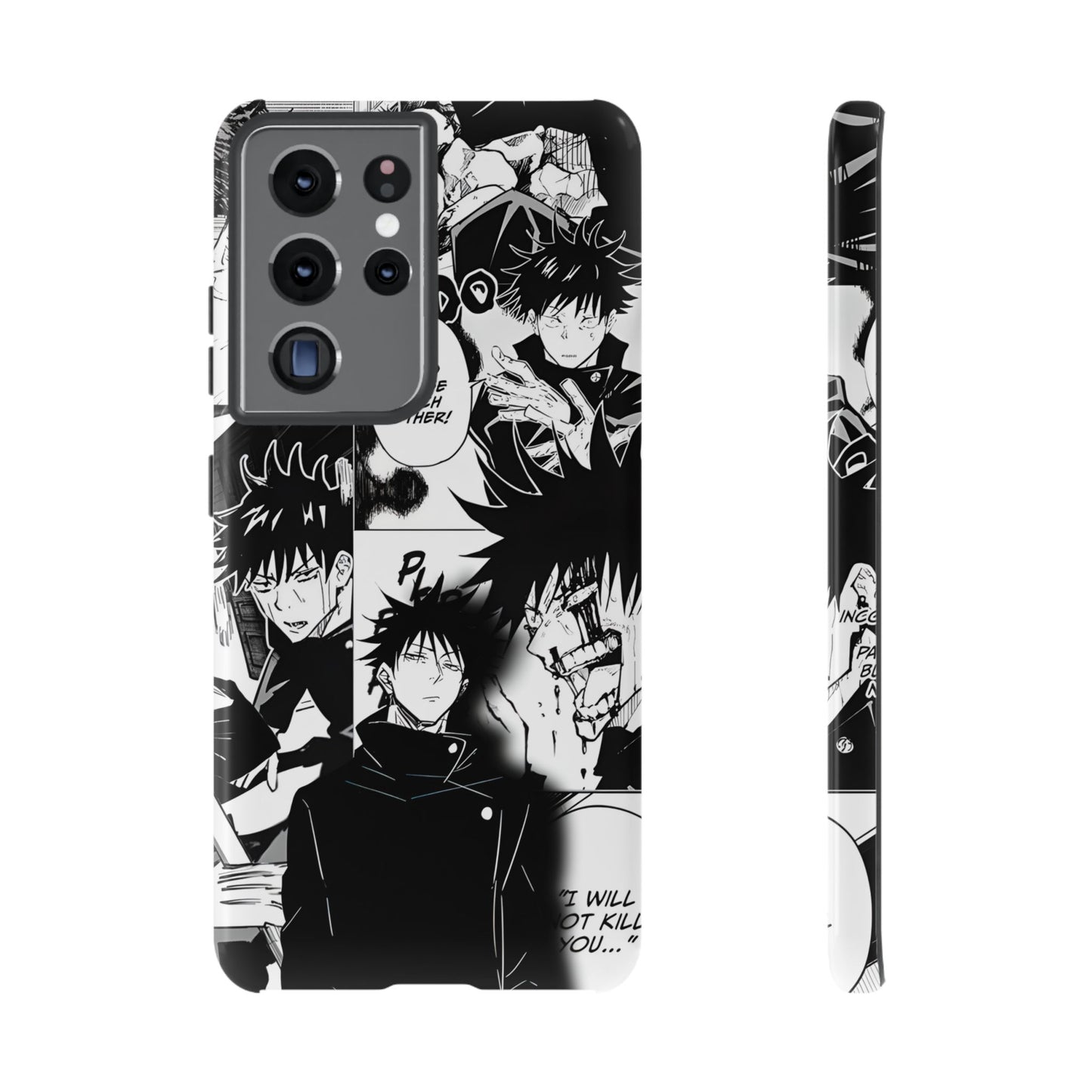 JJK Megumi Manga Style Phone Case