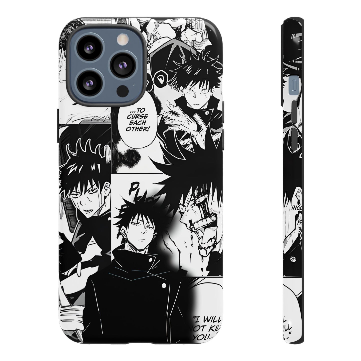 JJK Megumi Manga Style Phone Case