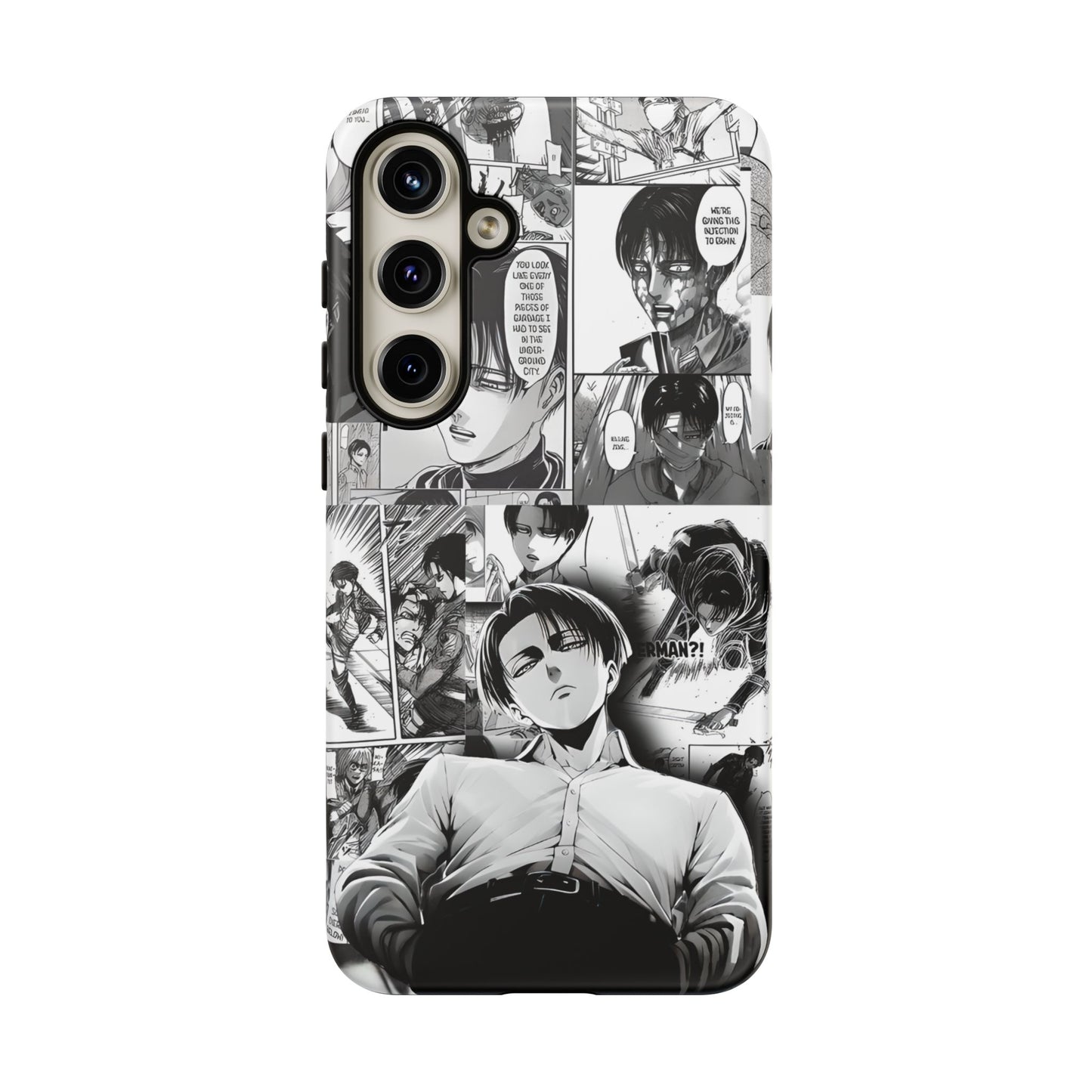 AOT Levi Ackermann Manga Style Phone Case