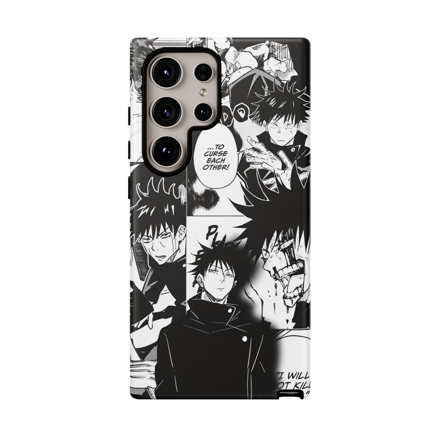 JJK Megumi Manga Style Phone Case