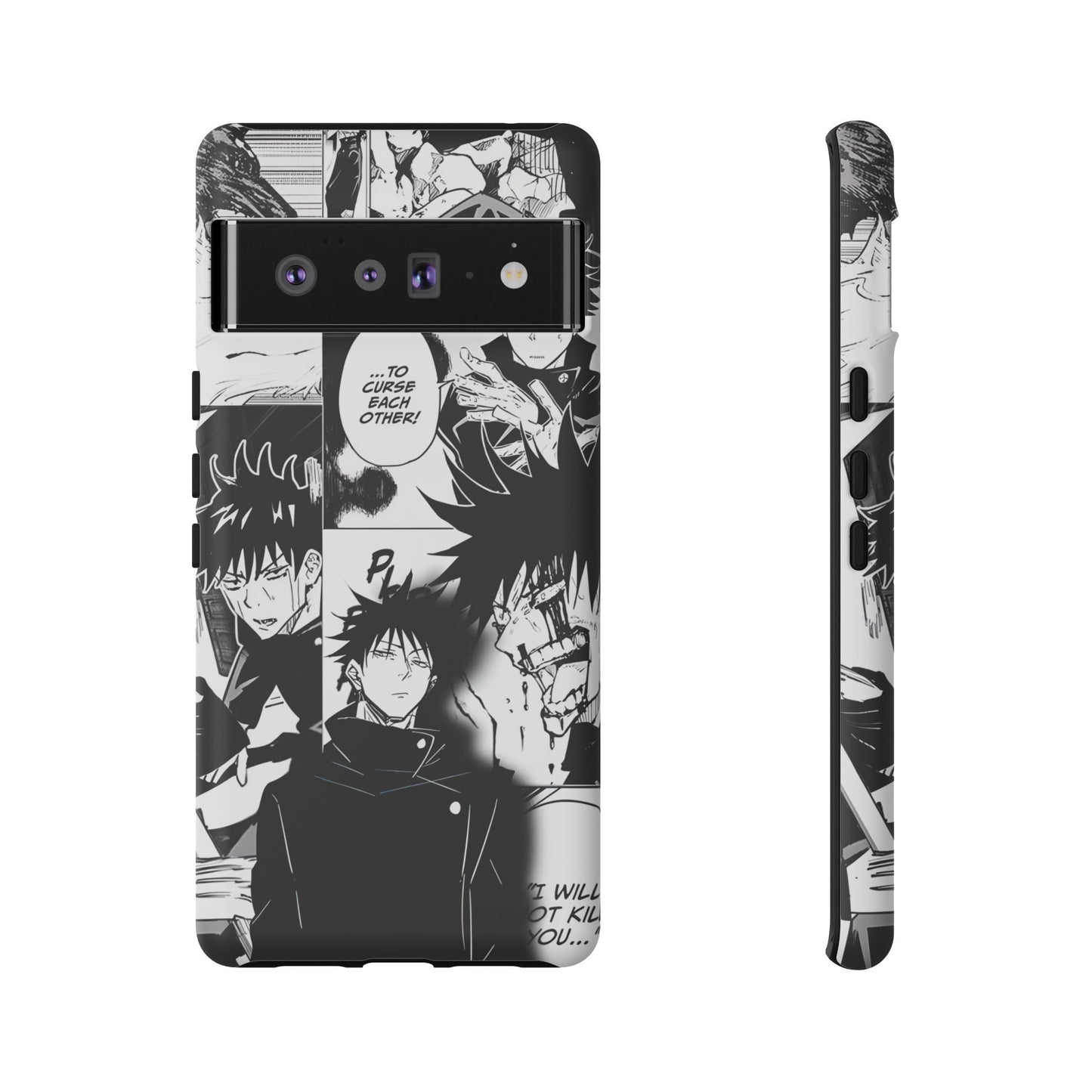 JJK Megumi Manga Style Phone Case
