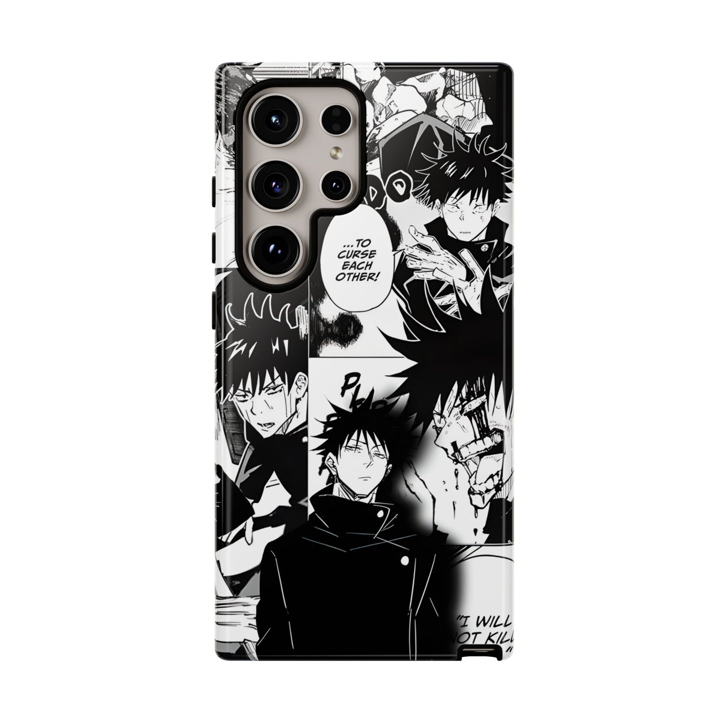 JJK Megumi Manga Style Phone Case