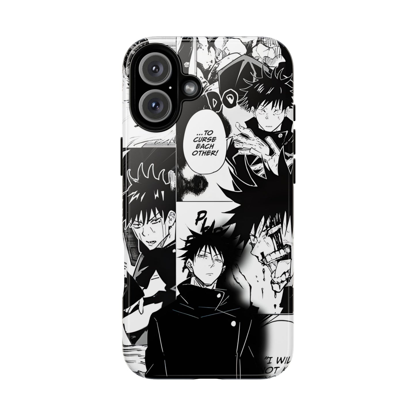 JJK Megumi Manga Style Phone Case