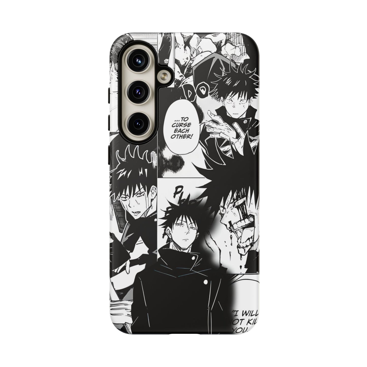 JJK Megumi Manga Style Phone Case