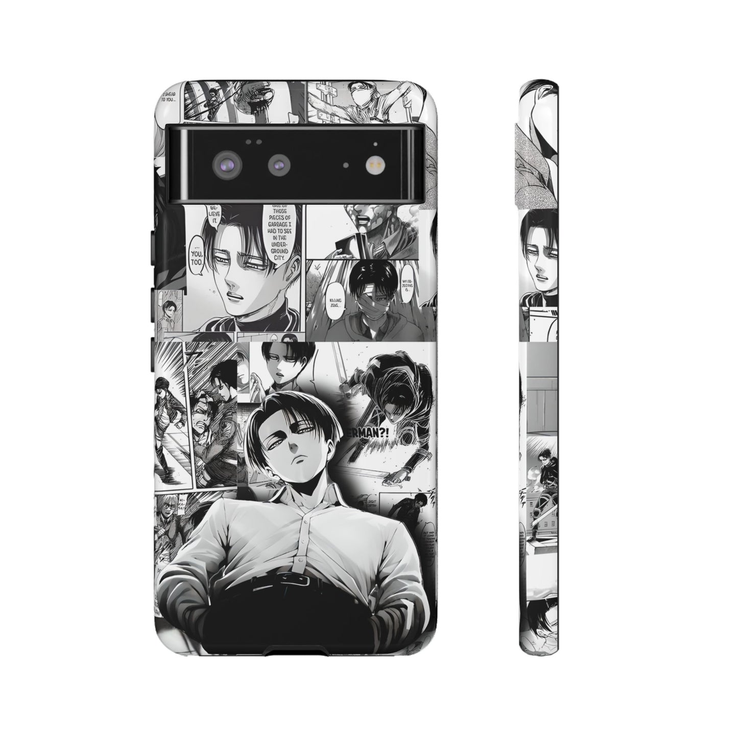 AOT Levi Ackermann Manga Style Phone Case