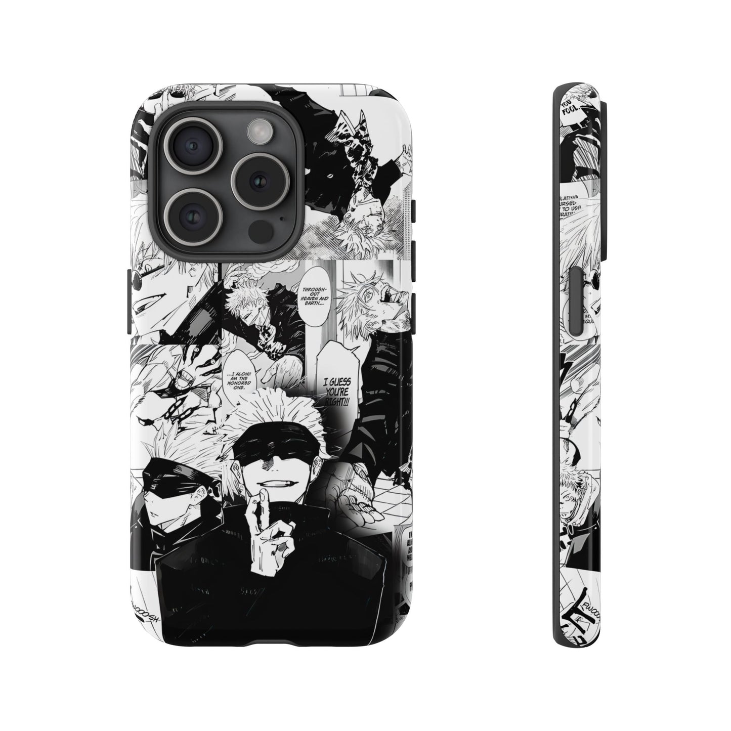 JJK Gojo Manga Style Phone Case